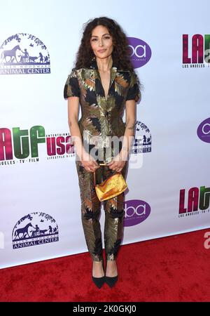 Hollywood, USA. 11. September 2022. Sarah Shahi bei der Ankunft bei den Daytime Beauty Awards 2022, die am 11. September 2022 im Taglyan Complex in Hollywood, ca. © Majil /AFF-USA.com Quelle: AFF/Alamy Live News Stockfoto