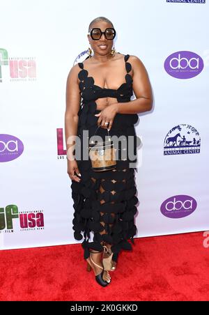 Hollywood, USA. 11. September 2022. Aisha Hinds bei der Ankunft bei den Daytime Beauty Awards 2022, die am 11. September 2022 im Taglyan Complex in Hollywood, ca. © Majil /AFF-USA.com Quelle: AFF/Alamy Live News Stockfoto