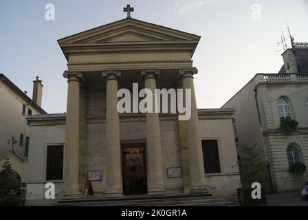 EGLISE SAINT GILLES DE BOURG LA REINE,HAUTS DE SEINE,FRANKREICH Stockfoto