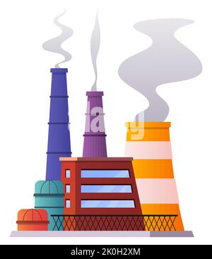 Rauchpfeifen - moderne flache Design-Stil Illustration Stock Vektor