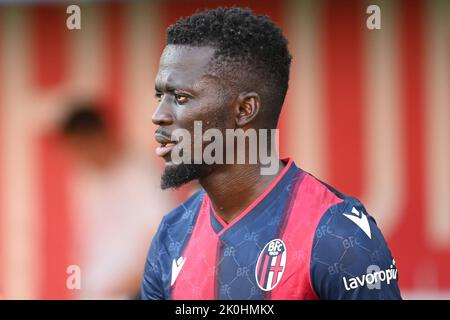 Bologna, Italien. 11. September 2022. Barrow Porträt während Bologna FC vs ACF Fiorentina, italienische Fußballserie A Spiel in Bologna, Italien, September 11 2022 Quelle: Independent Photo Agency/Alamy Live News Stockfoto