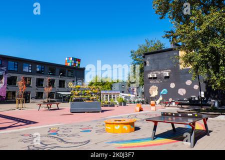 Telliskivi, Tallinn, Estland Stockfoto