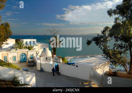 Die Verkürzung, Sagte Sidi Bou, Tunesien, Nordafrika, Afrika Stockfoto