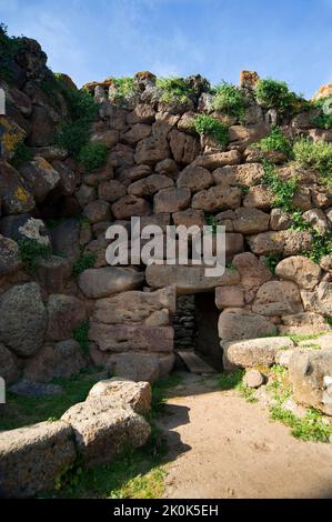 Nuraghe Arrubiu, Orroli, Provincia di Cagliari, Sardinien, Italien, Europa Stockfoto