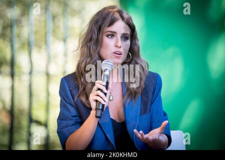 9. September 2022, Italien: Carlotta Bertotti zu Gast bei der von Corriere organisierten Veranstaltung ''Il Tempo delle donne''. (Bild: © Pamela Rovaris/Pacific Press via ZUMA Press Wire) Stockfoto