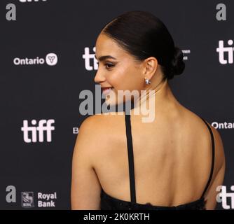 Melissa Barrera bei der Premiere von „Carmen“ während des Toronto International Film Festival 2022, das am 11. September 2022 im TIFF Bell Lightbox in Toronto, Kanada, stattfand © JPA / AFF-USA.COM Stockfoto