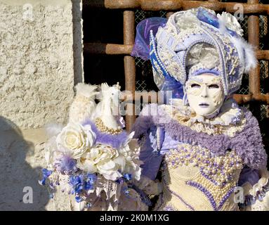 Venedig Italien. Der Karneval Stockfoto