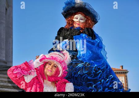 Venedig Italien. Der Karneval Stockfoto