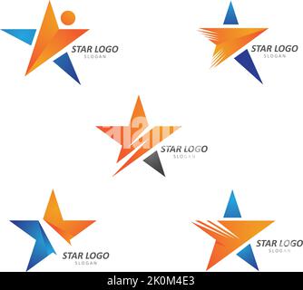 Star Logo Vorlage Vektor icon Abbildung design Stock Vektor