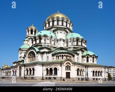 Alexander-Newski-Kathedrale, Sofia, Bulgarien Stockfoto