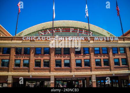 Eine riesige öffentliche Museum in Chicago, Illinois. Stockfoto