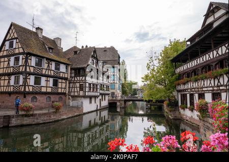 Le Petite France Straßburg Stockfoto