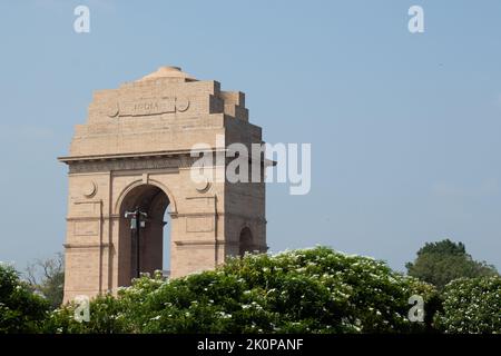 Neu Delhi, Delhi, Indien, 11 Sep 2022 - India Gate, Kartavya Path, Open For Public Nach Der Revamp To Central Vista Avenue Einweihung Durch Indian Prime Mi Stockfoto