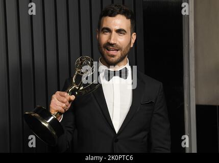 Brett Goldstein kommt bei der Apple TV+ Primetime Emmy Party an, die am Montag, dem 12. September 2022, bei Mother Wolf in Los Angeles, CA, stattfand. (Foto von Sthanlee B. Mirador/Sipa USA) Stockfoto