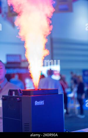 London, Großbritannien. 13. September 2022. IAAPA Expo Europe (Global Association for the Attractions Industry) Excel London Kredit: Ian Davidson/Alamy Live News Stockfoto