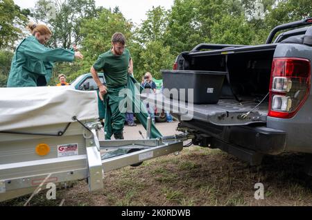 SachsenAnhalt, Possenhain 13. September 2022, Claudia Heinrich und