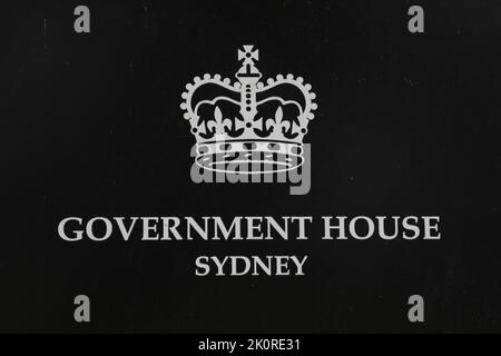 Sydney, Australien. 13.. September 2022. Government House Sydney. Kredit: Richard Milnes/Alamy Live Nachrichten Stockfoto