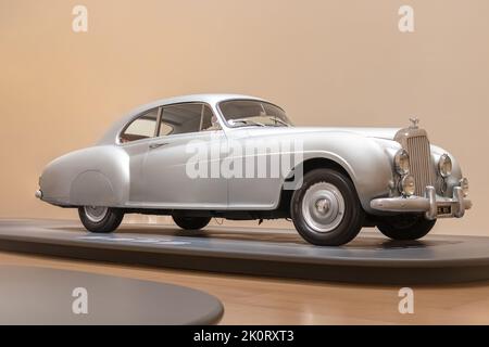 BILBAO, SPANIEN-10. SEPTEMBER 2022: 1953 Bentley R-Type Continental Stockfoto