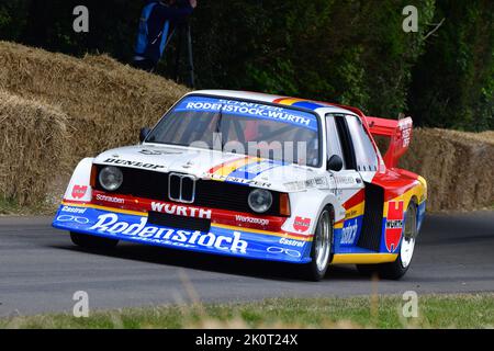 Erik Qvick, BMW E21 Group 5, in seiner 50-jährigen Geschichte hat die M Sport Division von BMW Motoren für Rennfahrer von F1 bis hin zu Le Mans-Siegern und BEE entwickelt Stockfoto