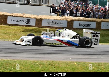 Ben Mitchell, 782. März bis BMW F2, in seiner 50-jährigen Geschichte hat die M Sport Division von BMW Motoren für Rennfahrer von F1 bis zu Le Mans-Siegern und entwickelt Stockfoto