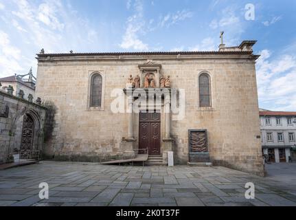 Misericordia Kirche Teil des Komplexes Sé de Braga - Braga, Portugal Stockfoto