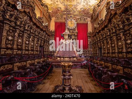 SE de Braga Cathedral High Choir - Braga, Portugal Stockfoto