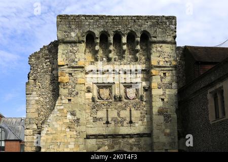 Westgate Museum, Castle Hill, Winchester City, Hampshire County; England; VEREINIGTES KÖNIGREICH Stockfoto