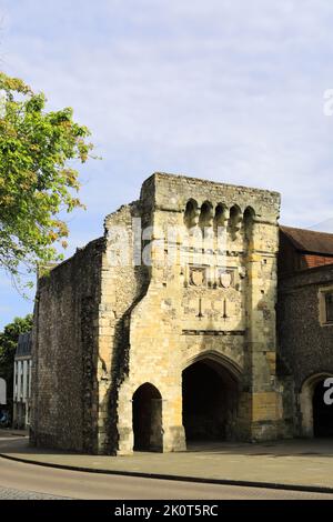 Westgate Museum, Castle Hill, Winchester City, Hampshire County; England; VEREINIGTES KÖNIGREICH Stockfoto