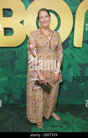 West Hollywood, USA. 12. September 2022. Harriet Sansom Harris nimmt am 12. September 2022 an der HBO Emmy's Party 2022 in den San Vicente Bungalows in West Hollywood, Kalifornien, Teil. Foto: Crash/imageSPACE Credit: Imagespace/Alamy Live News Stockfoto