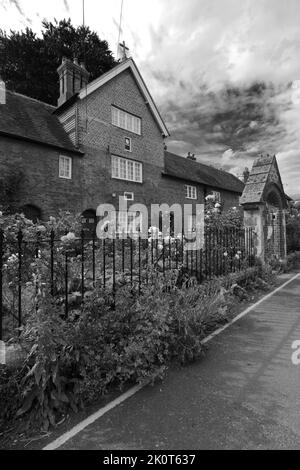 Außenansicht des Christs Krankenhaus, Stadt Winchester, Hampshire County; England; Großbritannien, UK Stockfoto