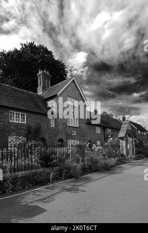 Außenansicht des Christs Krankenhaus, Stadt Winchester, Hampshire County; England; Großbritannien, UK Stockfoto