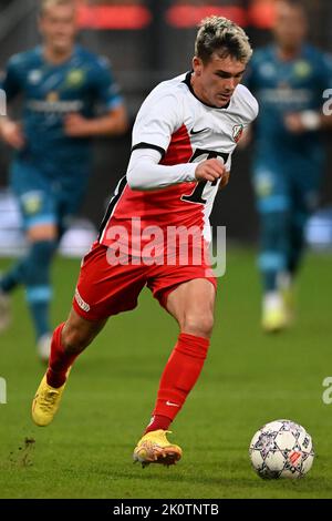 UTRECHT - Taylor Booth des Jong FC Utrecht während des niederländischen Kitchen Champion-Spiels zwischen dem jungen FC Utrecht und ADO Den Haag am 12. September 2022 im Stadion Galgenwaard in Utrecht, Niederlande. Niederländische Höhe | Gerrit van Keulen Stockfoto