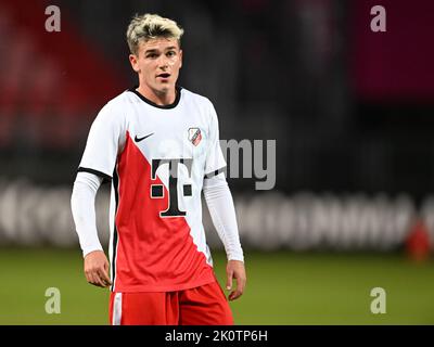 UTRECHT - Taylor Booth des Jong FC Utrecht während des niederländischen Kitchen Champion-Spiels zwischen dem jungen FC Utrecht und ADO Den Haag am 12. September 2022 im Stadion Galgenwaard in Utrecht, Niederlande. Niederländische Höhe | Gerrit van Keulen Stockfoto