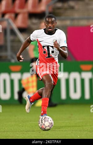 UTRECHT - Albert Lottin vom Jong FC Utrecht während des niederländischen Kitchen Champion-Spiels zwischen dem jungen FC Utrecht und ADO Den Haag am 12. September 2022 im Stadion Galgenwaard in Utrecht, Niederlande. Niederländische Höhe | Gerrit van Keulen Stockfoto