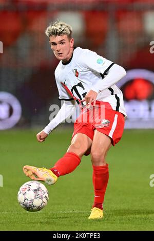 UTRECHT - Taylor Booth des Jong FC Utrecht während des niederländischen Kitchen Champion-Spiels zwischen dem jungen FC Utrecht und ADO Den Haag am 12. September 2022 im Stadion Galgenwaard in Utrecht, Niederlande. Niederländische Höhe | Gerrit van Keulen Stockfoto