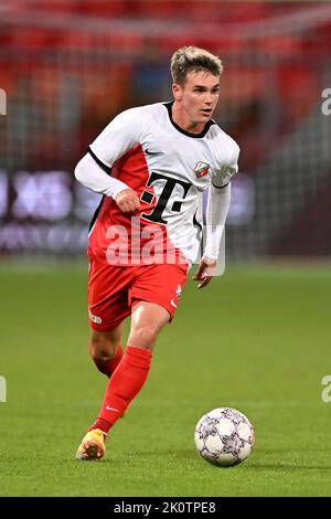 UTRECHT - Taylor Booth des Jong FC Utrecht während des niederländischen Kitchen Champion-Spiels zwischen dem jungen FC Utrecht und ADO Den Haag am 12. September 2022 im Stadion Galgenwaard in Utrecht, Niederlande. Niederländische Höhe | Gerrit van Keulen Stockfoto