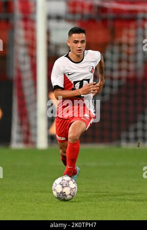 UTRECHT - Eliano Reijnders vom Jong FC Utrecht während des niederländischen Kitchen Champion-Spiels zwischen dem jungen FC Utrecht und ADO Den Haag am 12. September 2022 im Stadion Galgenwaard in Utrecht, Niederlande. Niederländische Höhe | Gerrit van Keulen Stockfoto