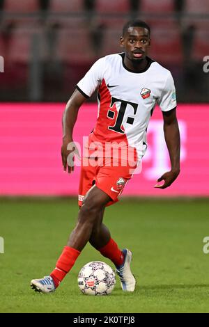 UTRECHT - Albert Lottin vom Jong FC Utrecht während des niederländischen Kitchen Champion-Spiels zwischen dem jungen FC Utrecht und ADO Den Haag am 12. September 2022 im Stadion Galgenwaard in Utrecht, Niederlande. Niederländische Höhe | Gerrit van Keulen Stockfoto