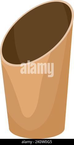 Eco Recycling Cup Mockup Stock Vektor