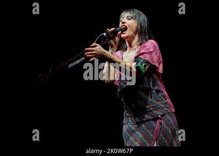 Sesto San Giovanni Italien 8. September 2022 Carmen Consoli - Live at Carroponte Milan © Andrea Ripamonti / Alamy Stockfoto