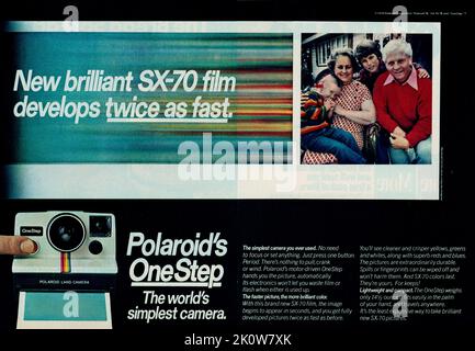 Vintage 19. Mai 1978 „Family Circle“-Zeitschriftenwerbung, USA Stockfoto