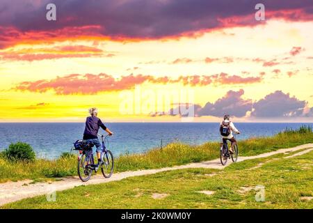 Strand in Wustrow, Ostsee, Deutschland Stockfoto