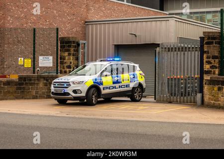 South Yorkshire Police Headline Image Stockfoto