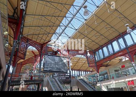 Bolton Hall Market Place Shopping Centre und Cinema Complex, Knowsley Street, Bolton, Greater Manchester, England, UK, BL1 2AR Stockfoto