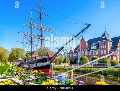 Segelschiff Friedericke von Papenburg, Niedersachsen, Deutschland Stockfoto