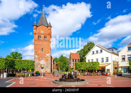 Kirche von Westerstede, Niedersachsen, Deutschland Stockfoto