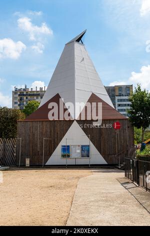 Les Etincelles des Palais de la decouverte in Paris XV, Frankreich Stockfoto