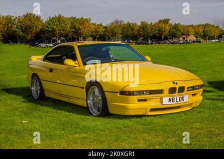 1997 90er Jahre gelb BMW Cl 840CI Coupe 4398cc 4-Gang 