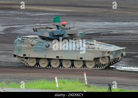 Gepanzertes Kampfflugfahrzeug vom Typ 89 der japanischen Selbstverteidigungskräfte Stockfoto