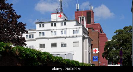 Köln, Deutschland Sept 11 2022: Außenansicht des st franziskus Krankenhauses in köln ehrenfeld Stockfoto